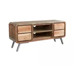 Mueble de TV de madera de mango