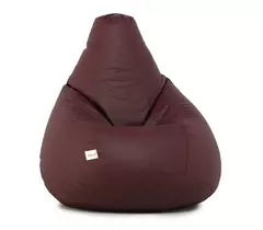 Sattva Classic XXXL Bean Bag Cover (ingen fyllning) i rödbrun färg