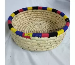 Sabai Grass Multi Color Open Gift Basket