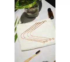 Pure Copper Tongue Cleaner – Antibacterial & Ayurvedic Oral Care