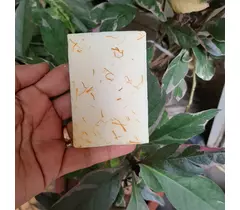 NATURAL CARE Goat Milk Honey & Saffron Organic Soap