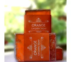 Mandarin Citrus Handmade soap 100g - pack of 3