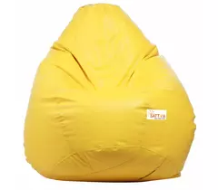 Sattva Classic XXXL Bean Bag Cover (Ingen fyllning) i gul färg