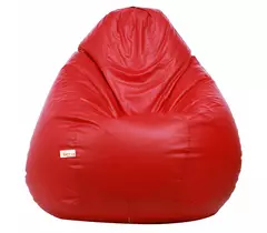 Sattva Classic XXXL Bean Bag Cover (Ingen fyllning) i röd färg