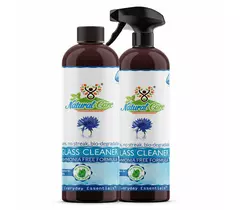 Natural Care Streak-Free Glass & Mirror Cleaner Spray - 2 x 500ml