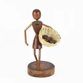 Tribal hantverk Statyarbetande stamkvinnor - Shen Vechanari