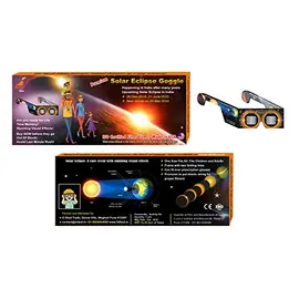 StepsToDo Prime Mehrfarbige Sonnenfinsternis-Betrachterbrille