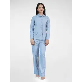 Traje pantalón de viscosa polivinílica Power Sutra, color malva claro