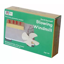 Kutuhal Windmühle DIY Wissenschaftsprojekt-Set – Mehrfarbig