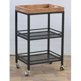 Art Wd Iron Trolley