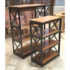 Art Wd Iron Rack Set om 2