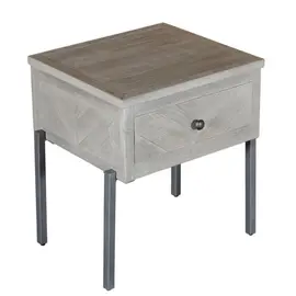 Mesa auxiliar de hierro Art Wd