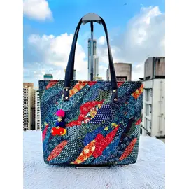 Bolsas de tela tradicionales con doble compartimento