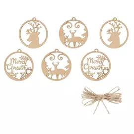 Árbol de Navidad con cuerdas de yute