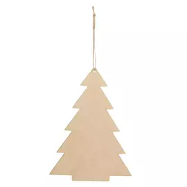 Árbol de Navidad con cuerdas de yute