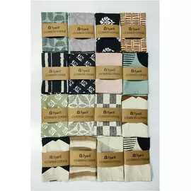 Farbenfrohe Kissenbezüge aus Baumwolle