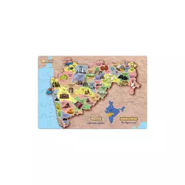 Maharashtra Premium Riesen-Bodenpuzzlespiel