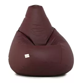 Sattva Classic XXXL Bean Bag Cover (ingen fyllning) i rödbrun färg