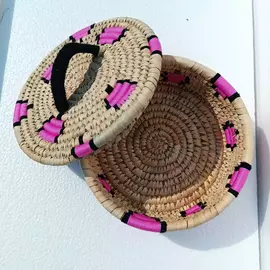 Sabai Grass Eco-Friendly Woven Basket | Handmade Storage & Decor | Natural Fiber Basket