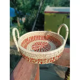 Cesta Kadhai de Hierba Sabai