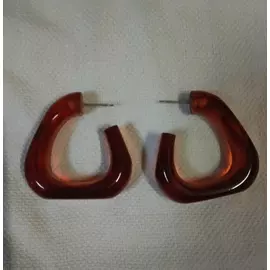 Handgjorda örhängen i harts