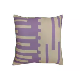 Kissenbezug mit Digitaldruck in Pfirsich und Gelb