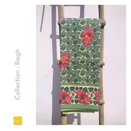 Parure de lit en coton de qualité supérieure à imprimé floral rose et multicolore