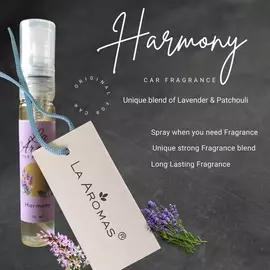 La Aromas Harmony: Eleganz des Autoparfüms mit Lavendel und Patchouli