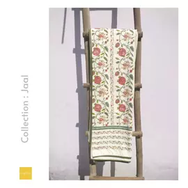 Parure de lit Jaal 2 draps en coton de qualité supérieure