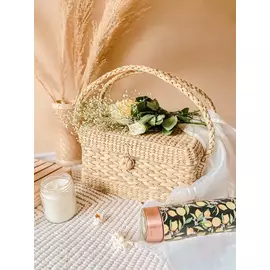 Cesta de regalo natural y ecológica