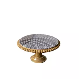 Blue & white color handmade cake stand