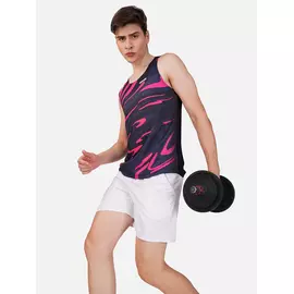 DriCHEX Neon Pink & Black Vest for Men 