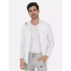 NS Lycra White Jacket 