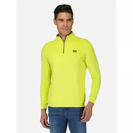 CrossFIT Neon Green Half Zipper Jacket 
