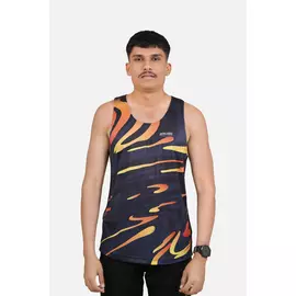 DriCHEX Neon Yellow & Black Vest for Men 