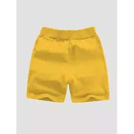 Minicult Cotton Boyshorts med fickor och dragsko (förpackning med 1) - gul