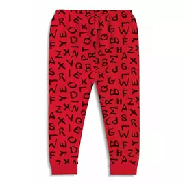 Pijama de algodón para niños y niñas Minicult Kids, paquete de 1, rojo 1