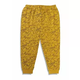 Pijama de algodón para niños y niñas Minicult (paquete de 1) amarillo