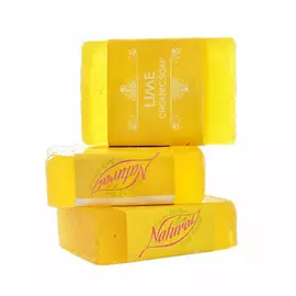 Savon artisanal au citron vert et au gingembre NATURAL CARE - lot de 3