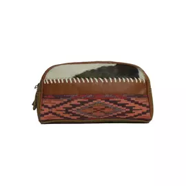 Hopofly Canvas & Läder Flerfärgad Dopp Kit - 13,5x28x10 cm