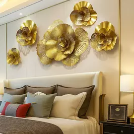 Divine Shimmara handgjord väggdekorationsset i metall