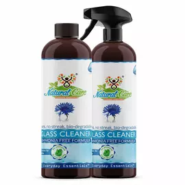 Spray nettoyant pour vitres et miroirs Natural Care sans traces - 2 x 500 ml