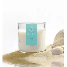 DEER Blue Ocean Sojawachskerze im Glas – 200 g