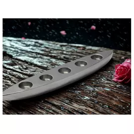 Teelichthalter in Bootform aus Aluminium, silberfarben – Vintage-Dekoration für Zuhause