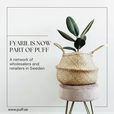 Fyaril se une a PUFF, una red de mayoristas y minoristas en Suecia