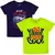 Cotton printed T shirts for boys(Pack of 2)