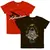 Bedruckte T-Shirts aus Baumwolle für Jungen (2er-Pack)