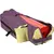 KD Yoga Mat Bag Cotton Canvas Cover Extra Large Bag Multi Functional Pockets for Bottle Belt Bricks Towel Wallet Block & More Sling Bag Mat Holder - Purple