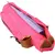 KD Yoga Mat Bag Cotton Canvas Cover Extra Large Bag Multi Functional Pockets for Bottle Belt Bricks Towel Wallet Block & More Sling Bag Mat Holder - Pink