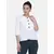 Power Sutra Cotton Flap & Button Top - White